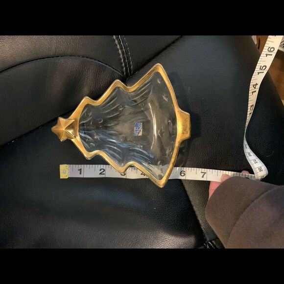 STUDIO NOVA Candy Dish glass CHRISTMAS‎ Tree CMK-B - Picture 4 of 4